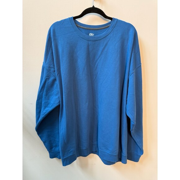 Tops - Blue Long Sleeve Athletic Performance Tee